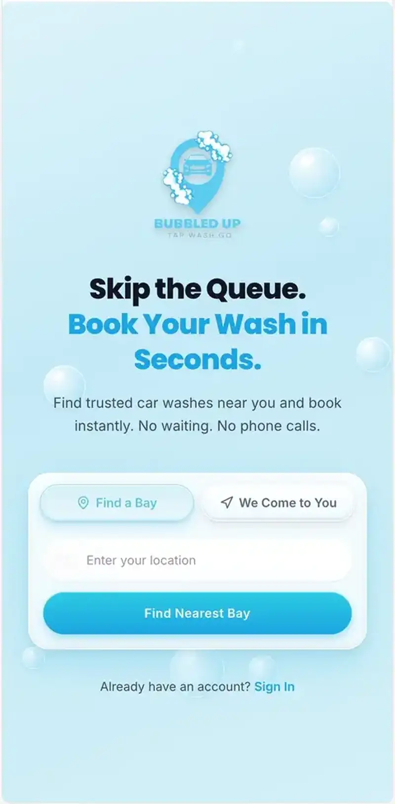 Bubbled Up